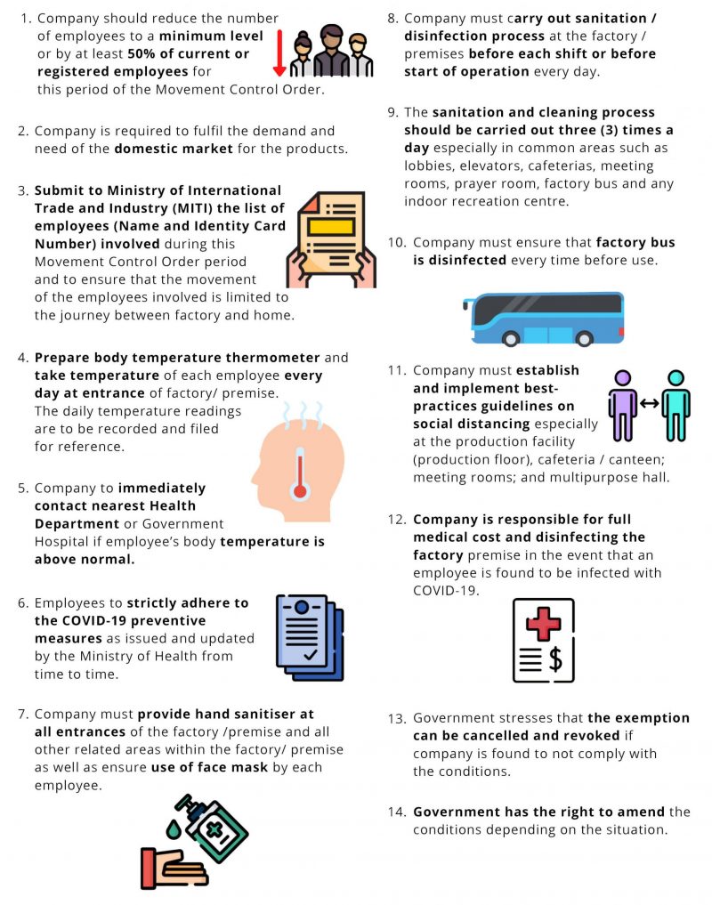 Miti list of essential services 2021