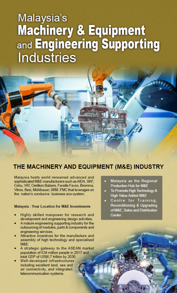 Malaysia's Machinery & Equipment and Engineering Supporting Industries