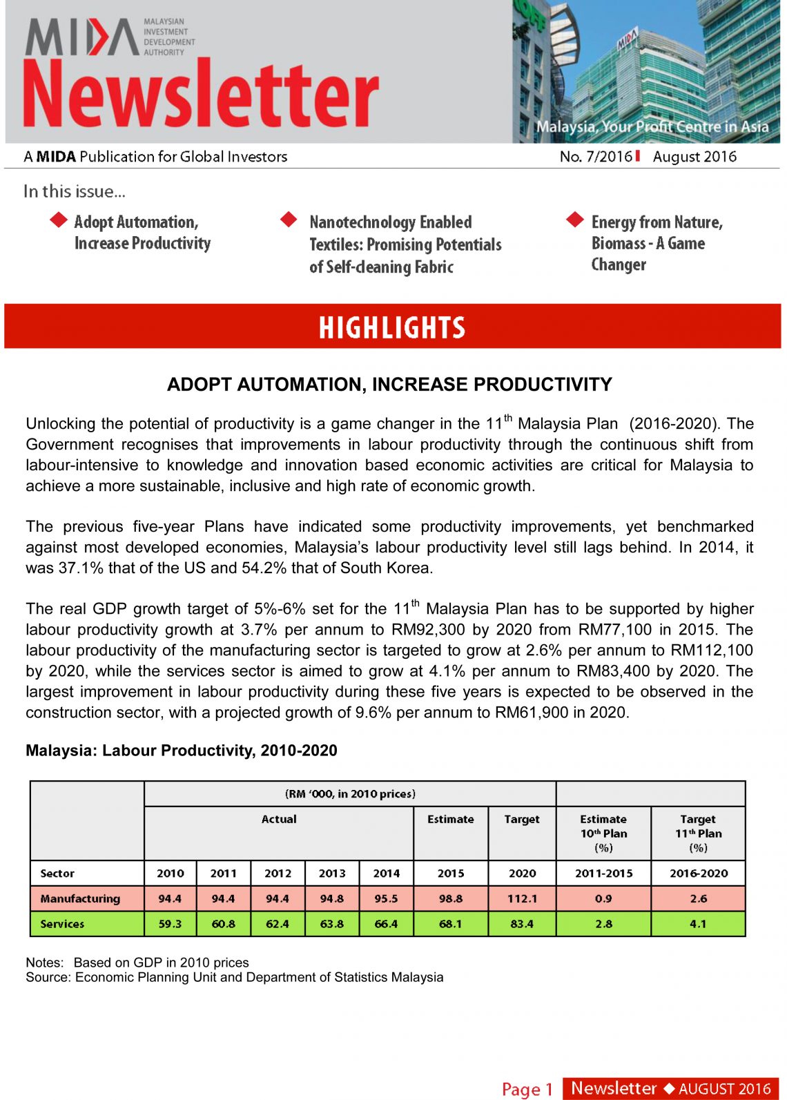 e-Newsletter - MIDA | Malaysian Investment Development ...