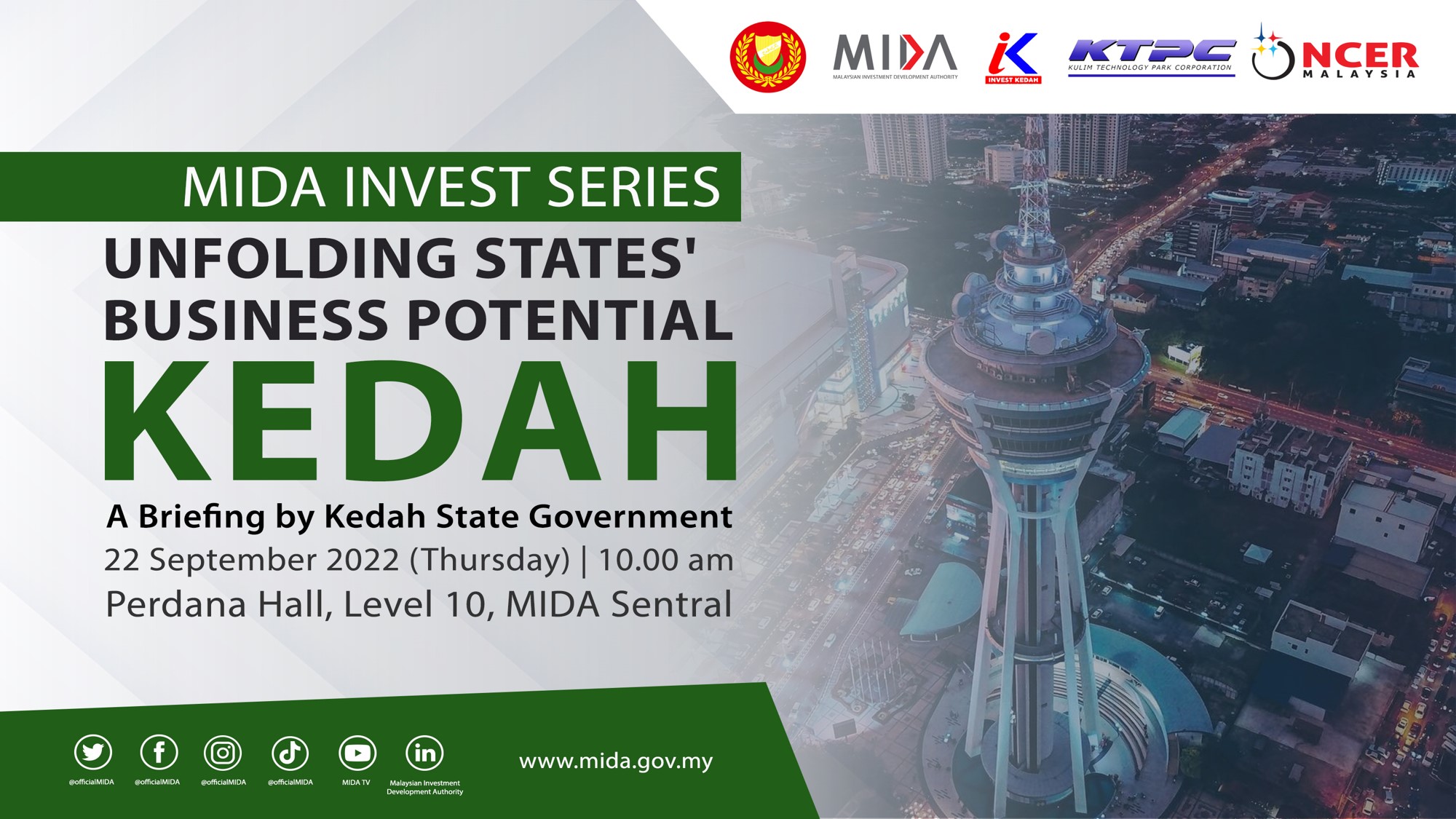 MIDA INVEST SERIES 2022 - KEDAH - MIDA | Malaysian Investment ...